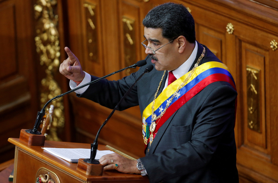 Venezuelský prezident Nicolás Maduro.