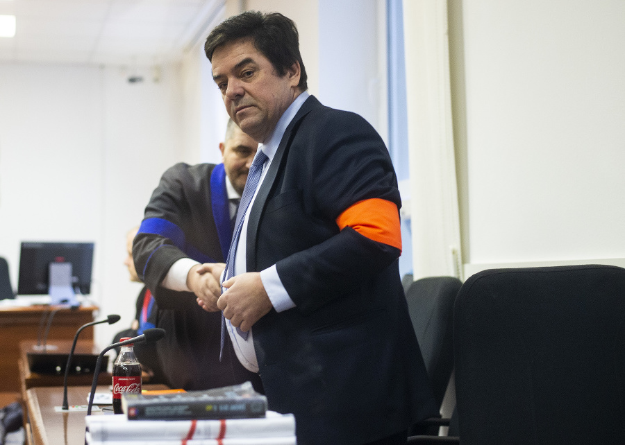 Marián Kočner na súd prišiel. 