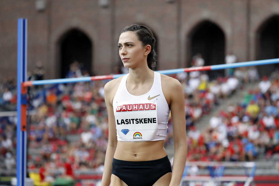 Výškarka Maria Lasitskeneová chce