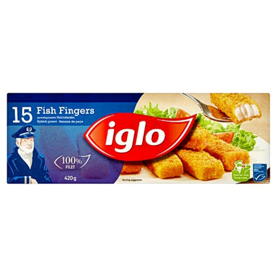 Iglo 15 rybích prstov