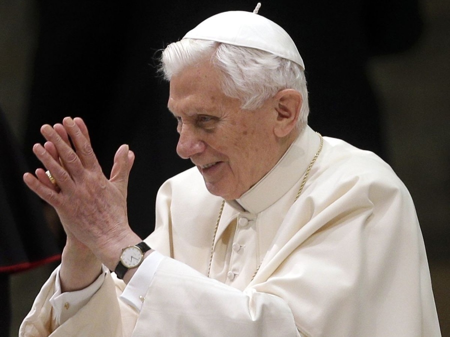Pápež Benedikt XVI. na