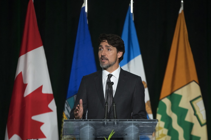 Kanadský premiér Justin Trudeau.