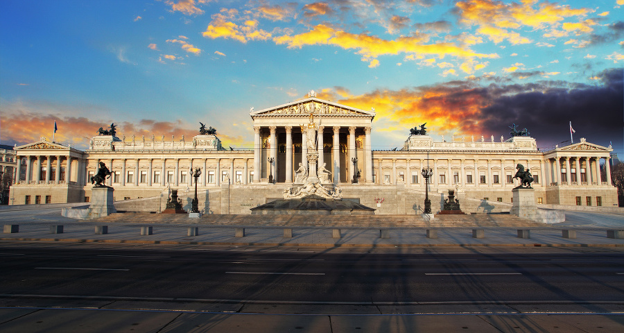 Parliament in a Vienna