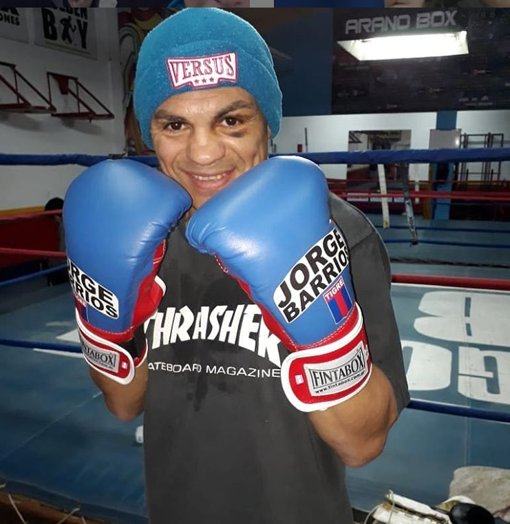 Boxer Jorge Rodrigo Barrios.