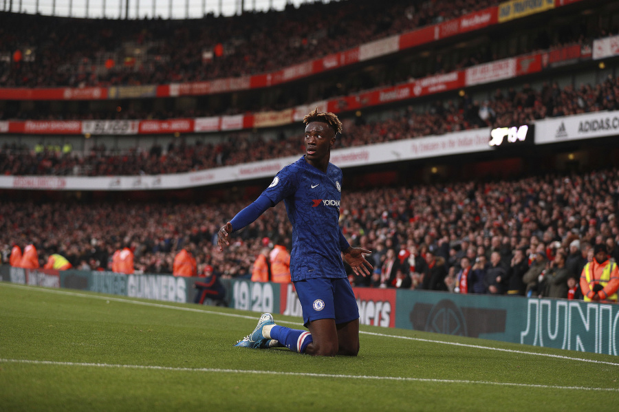 Hráč Chelsea Tammy Abraham