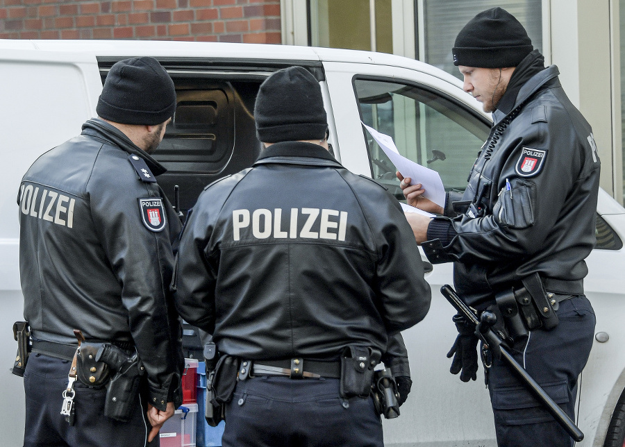 Nemecká polícia (ilustračné foto).