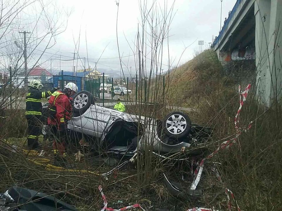 Nehoda z decembra 2019.