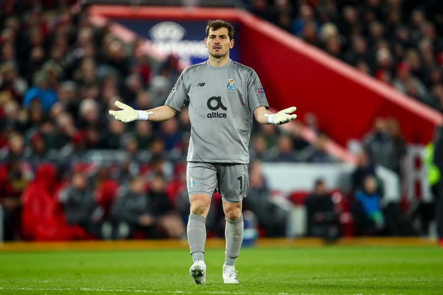 Iker Casillas sa má