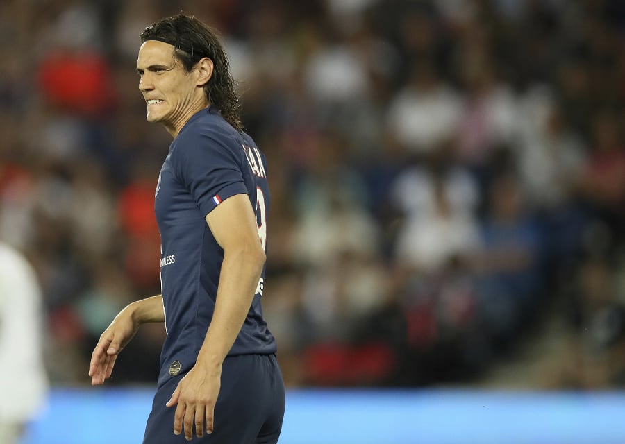 Na snímke Edinson Cavani.