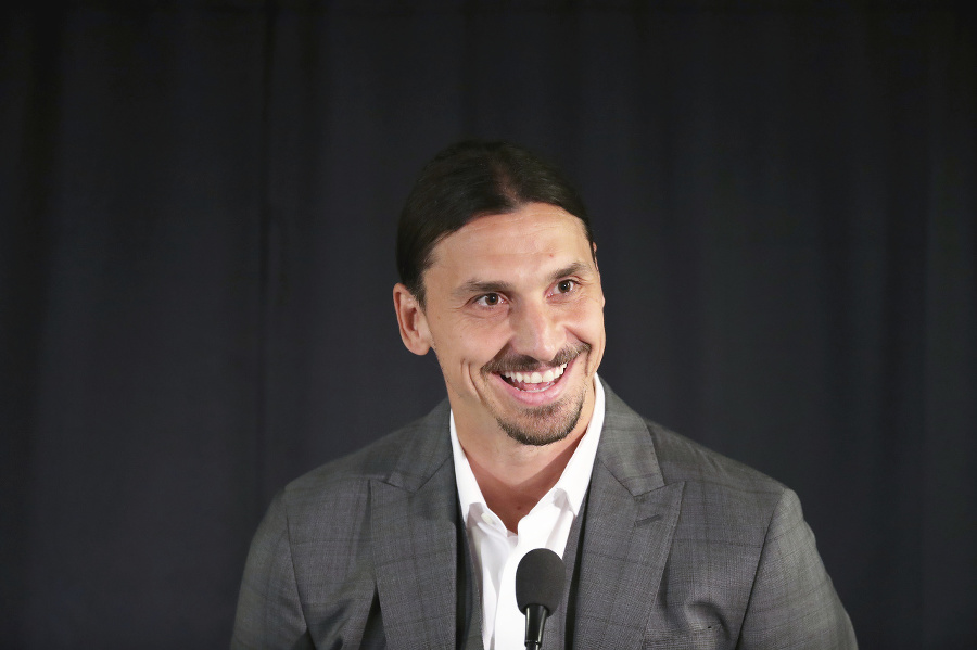 Švédsky útočník Zlatan Ibrahimovič.