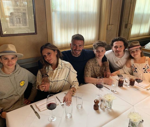Rodinka Beckhamovcov