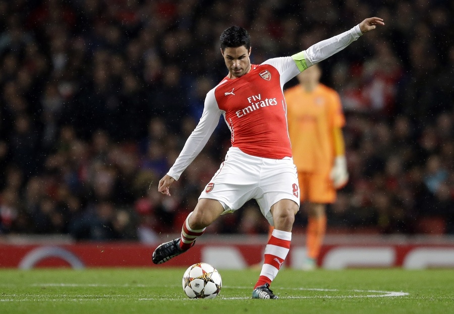 Mikel Arteta v drese