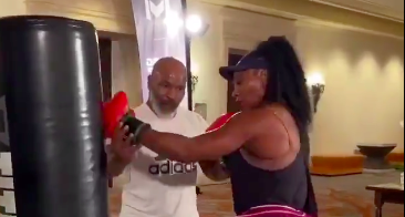 Mike Tyson a Serena