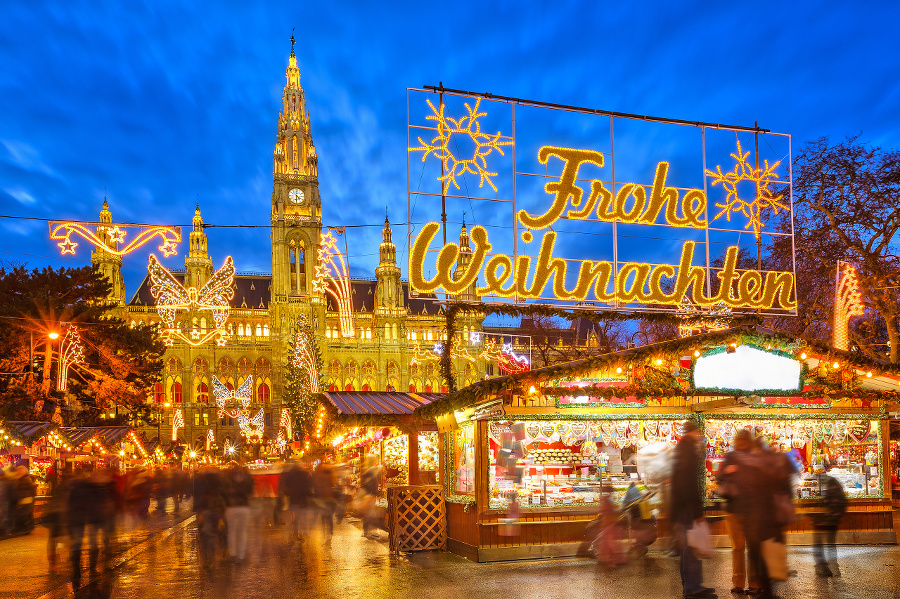Traditional christmas market in