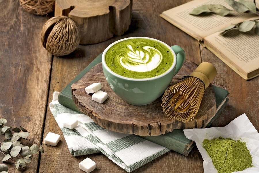 Matcha latté 