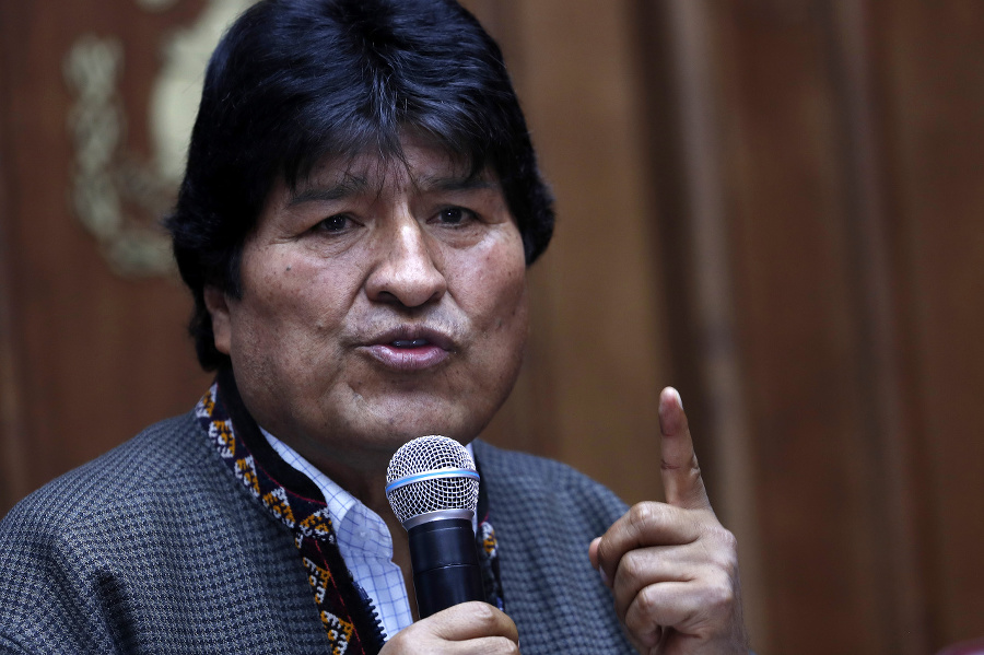 Bývalý bolívijský prezident Evo