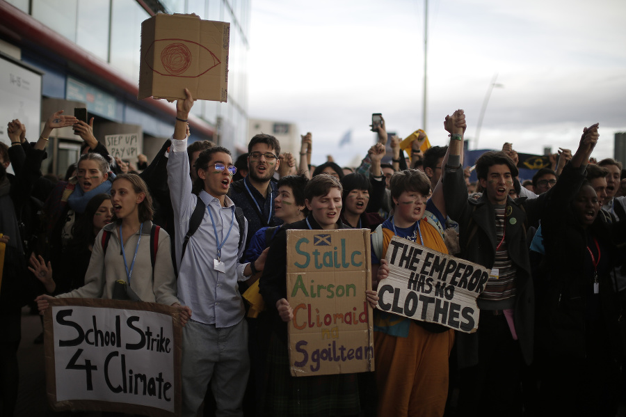 Protesty počas klimatického sumitu