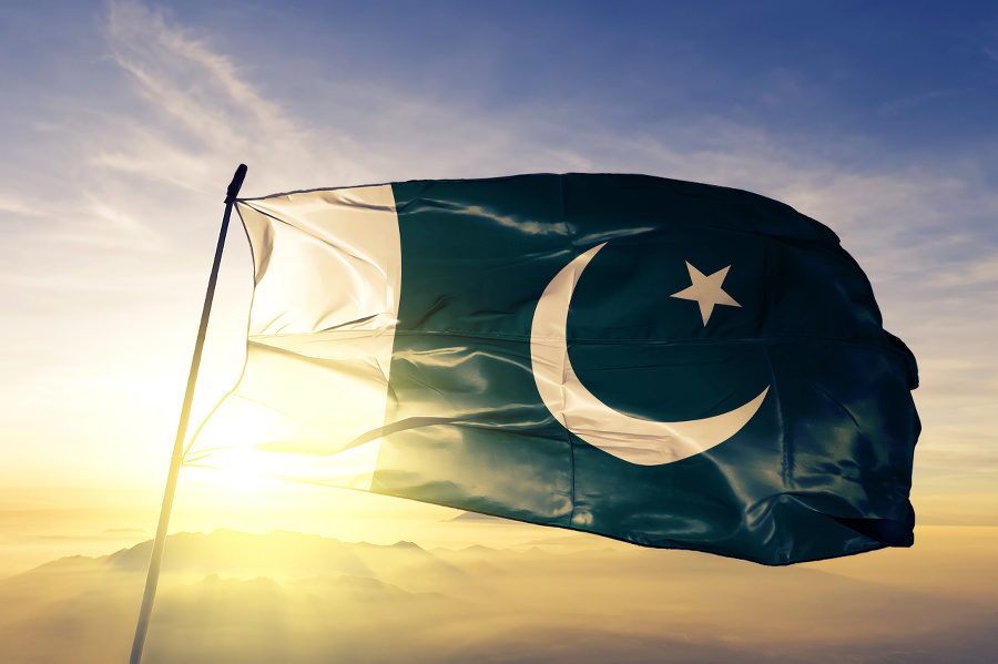 Pakistan Pakistani flag on