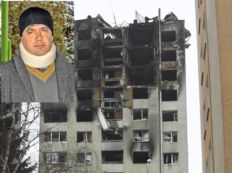 ZRANENÝ: Marek má poranenú krčnú chrbticu a časť ľavej ruky.