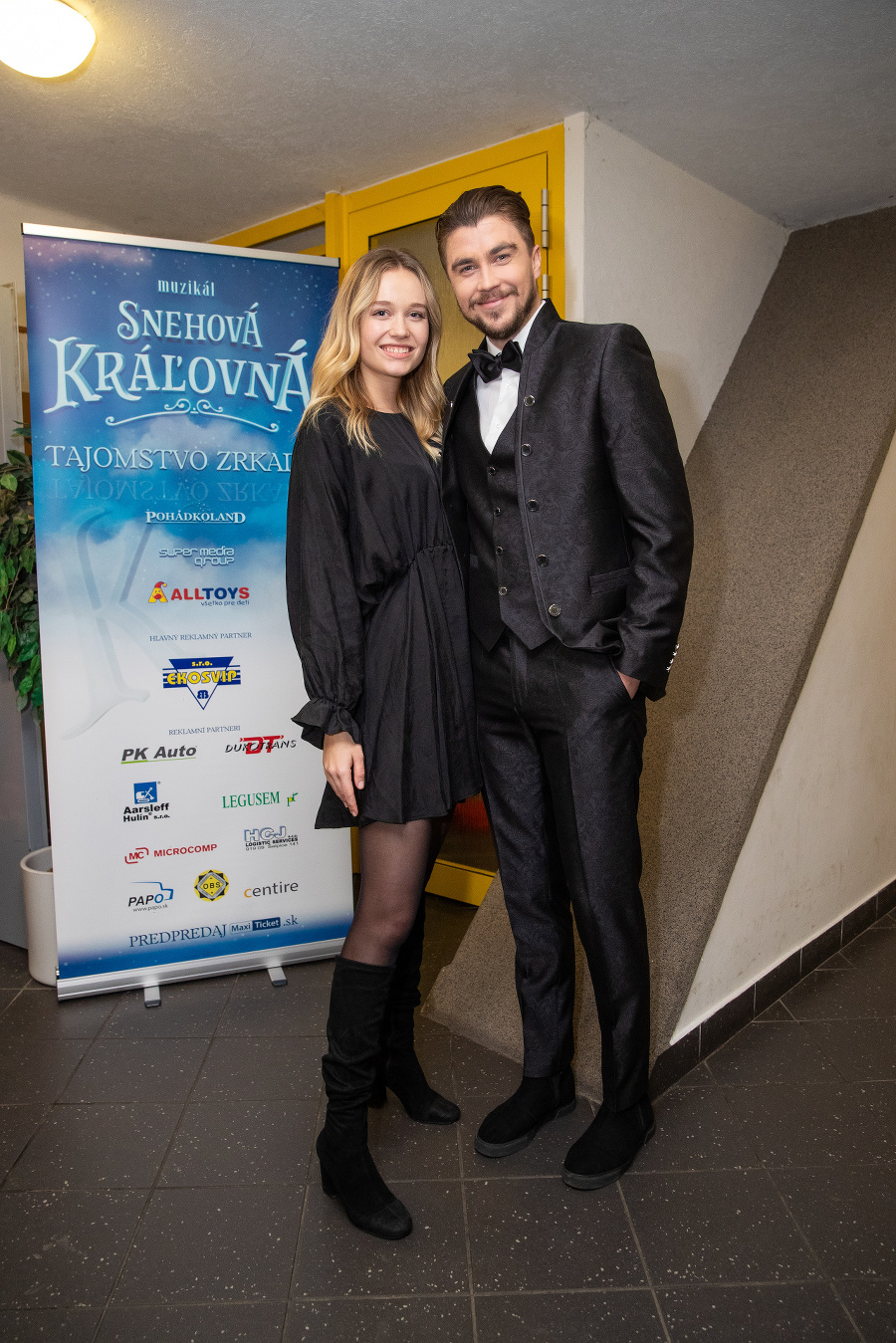 Herec Dárius Koči a modelka Diana Klamová