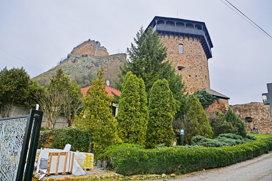 Fiľakovský hrad a podhradie