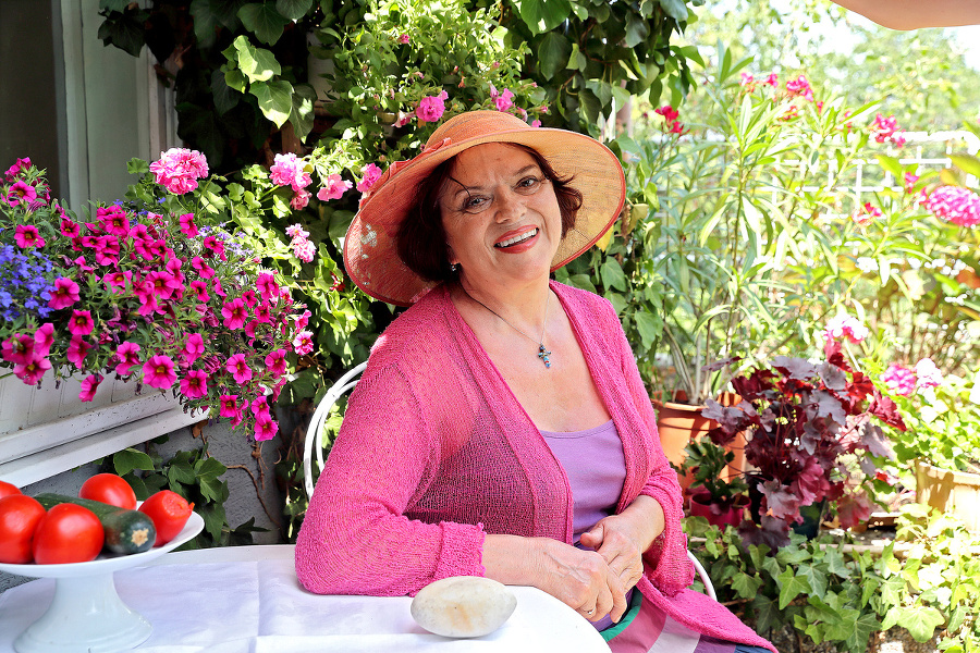 Milka Zimková (67), herečka