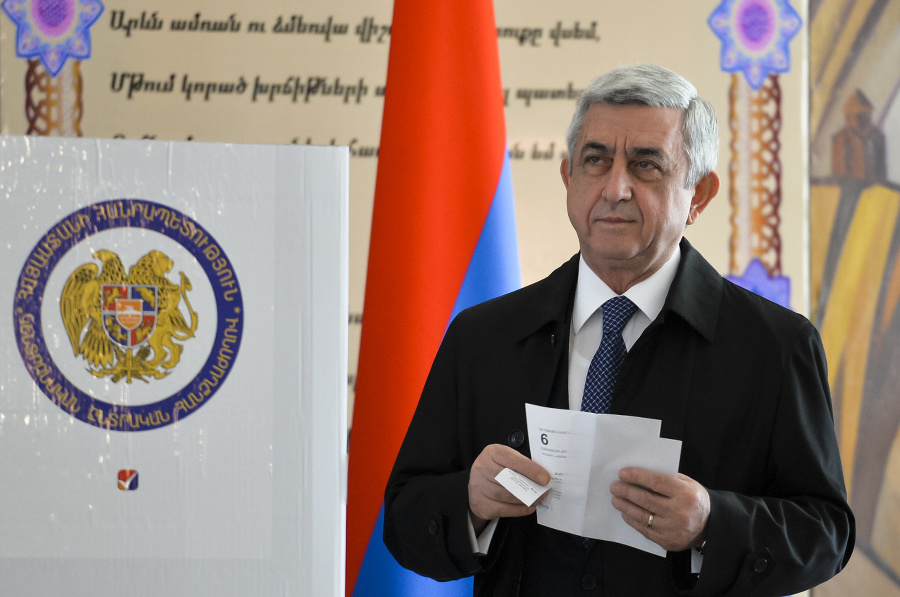 Arménsky exprezident Serž Sarkisjan