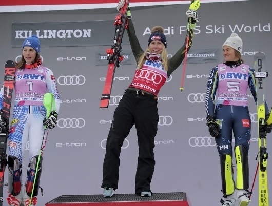 Tri najlepšie v slalome