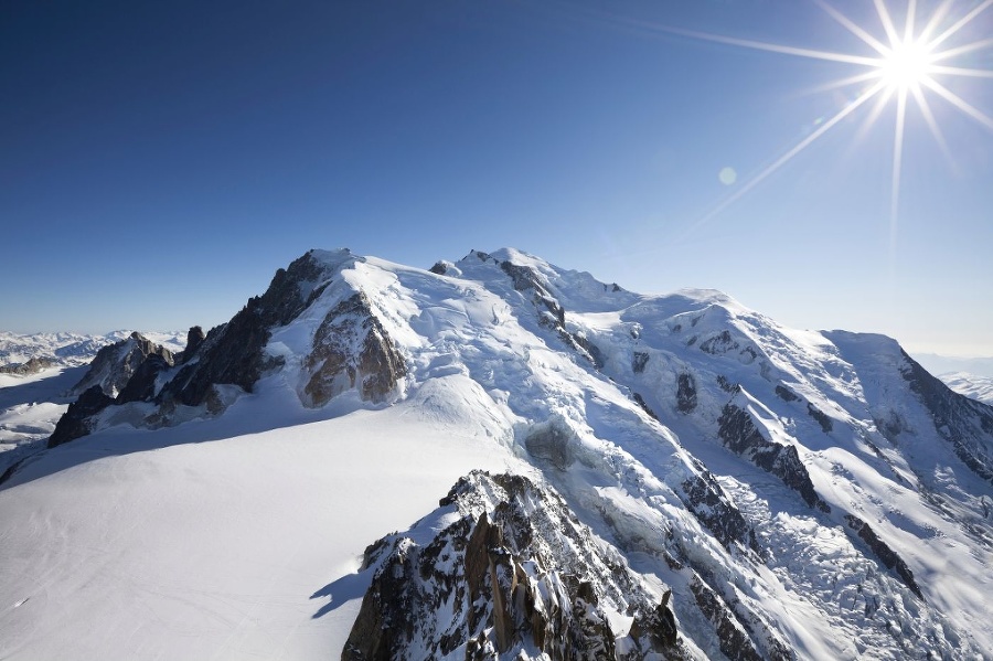 Mont Blanc je najvyšší