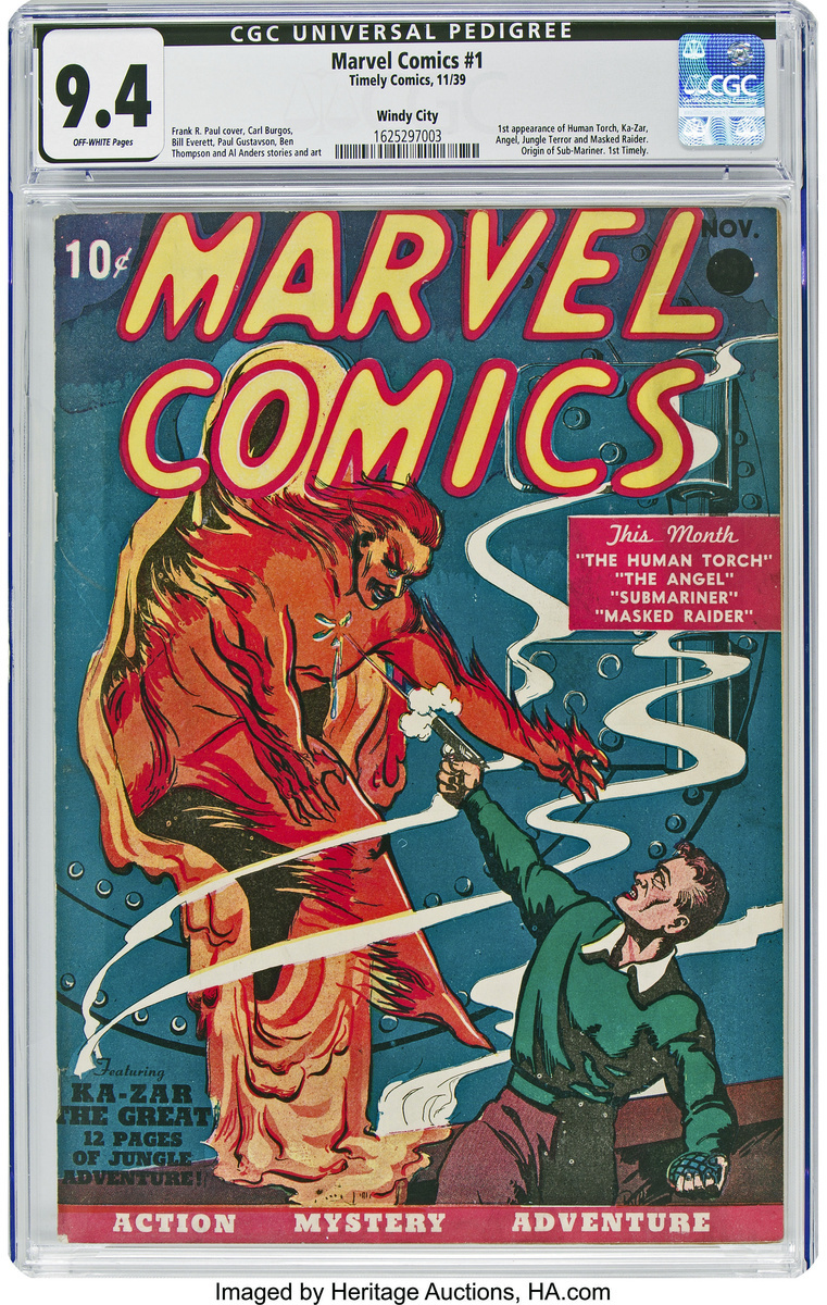Marvel Comics #1: 1,15
