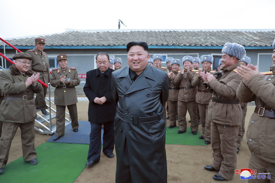 Vodca KĽDR Kim Čong-un.