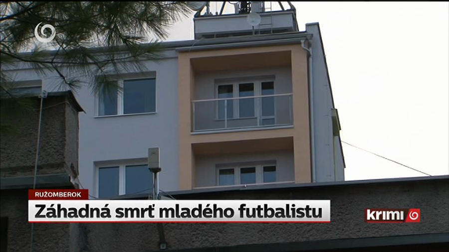 Záhadná smrť mladého futbalistu.