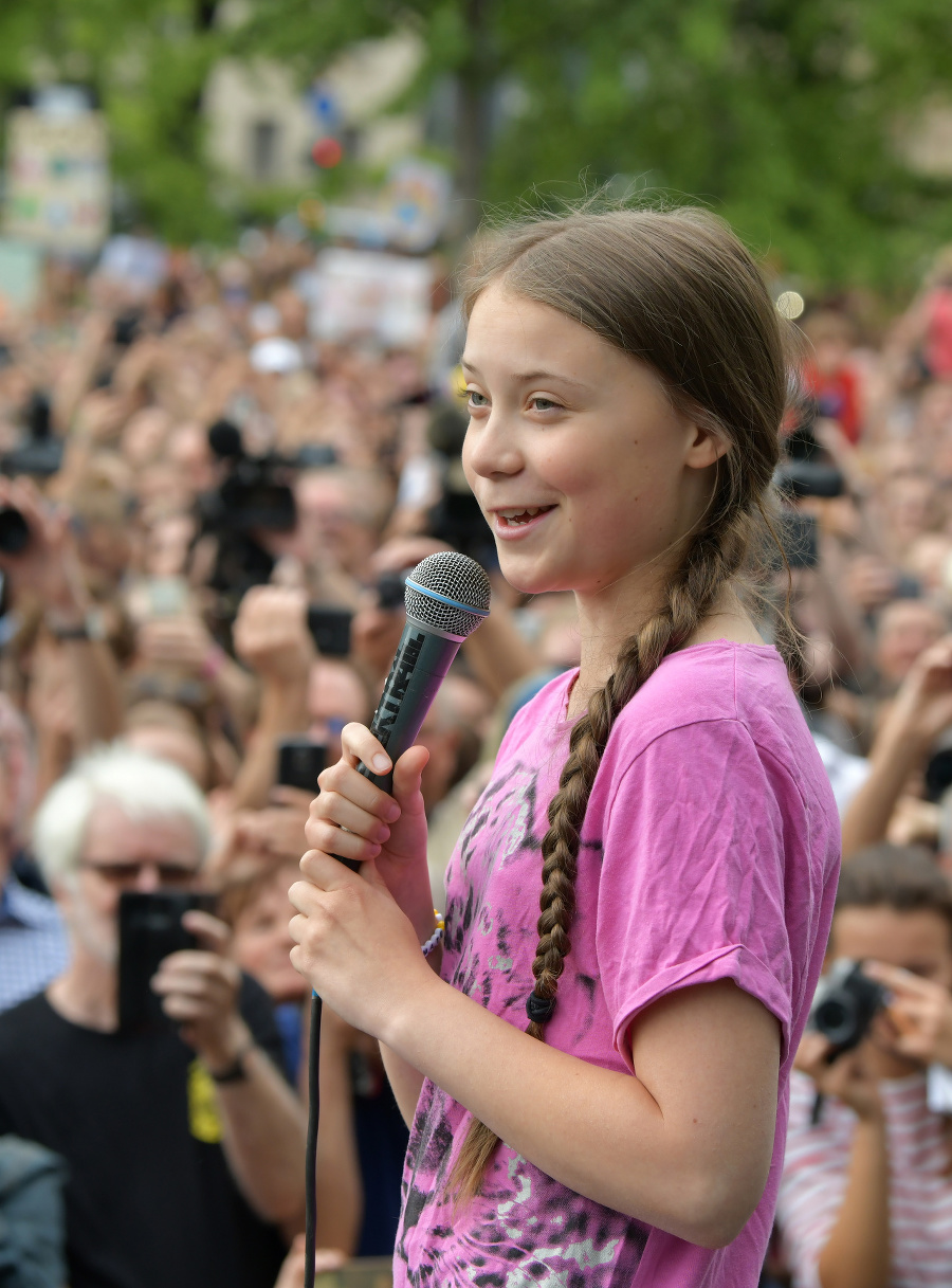 Švédska aktivistka Greta Thunbergová