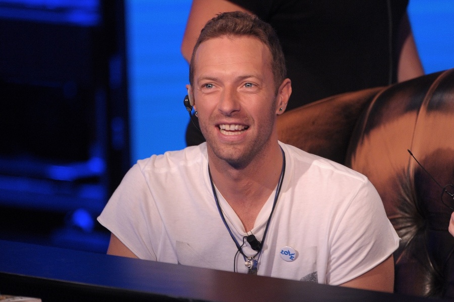 Líder skupiny Coldplay Chris Martin