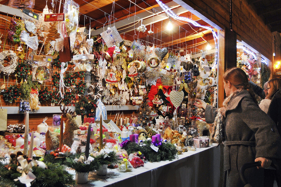 Vianočné trhy v Trnave.