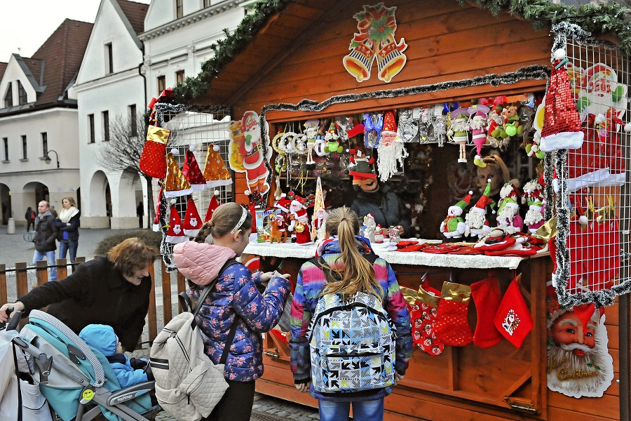 Vianočné trhy v Žiline.