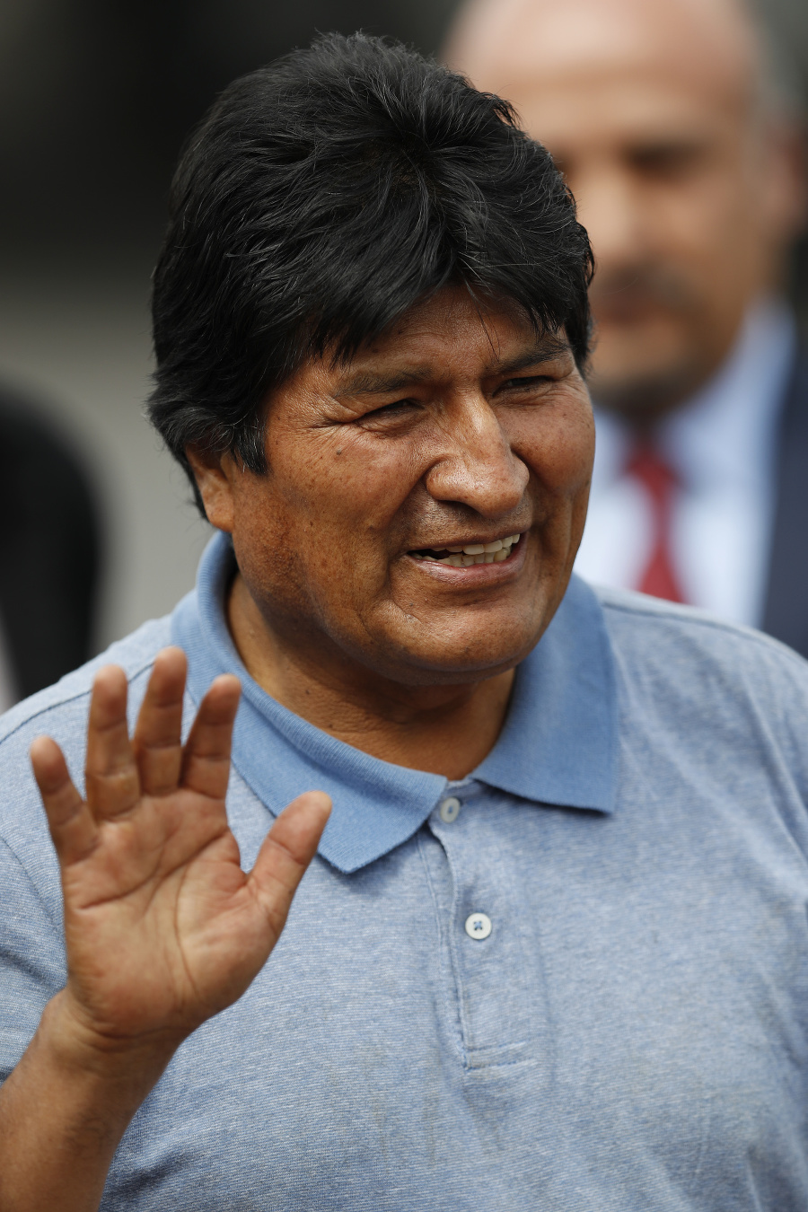 Evo Morales priletel do