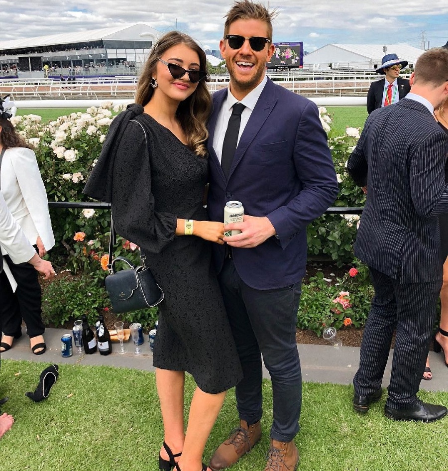 Modelka Erin a jej partner Dan Carty. 