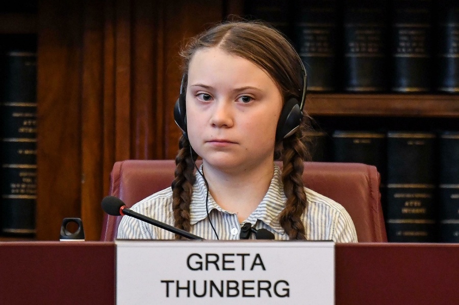 Mladá švédska environmentálna aktivistka