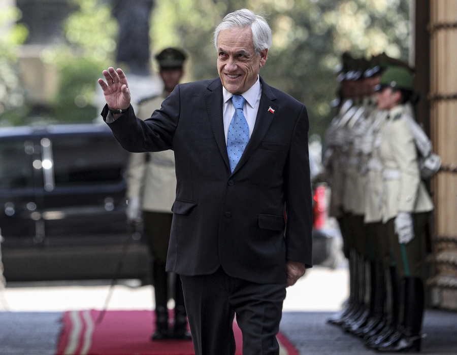 Čilský prezident Sebastián Piñera