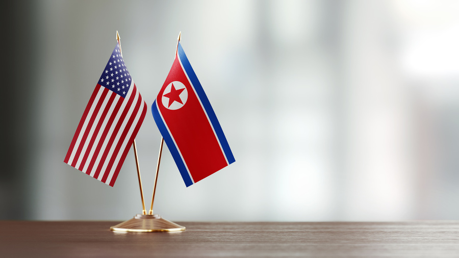 American and North Korean