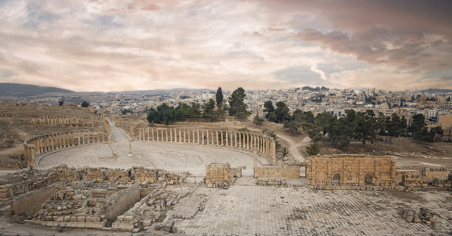Famous places in Jerash