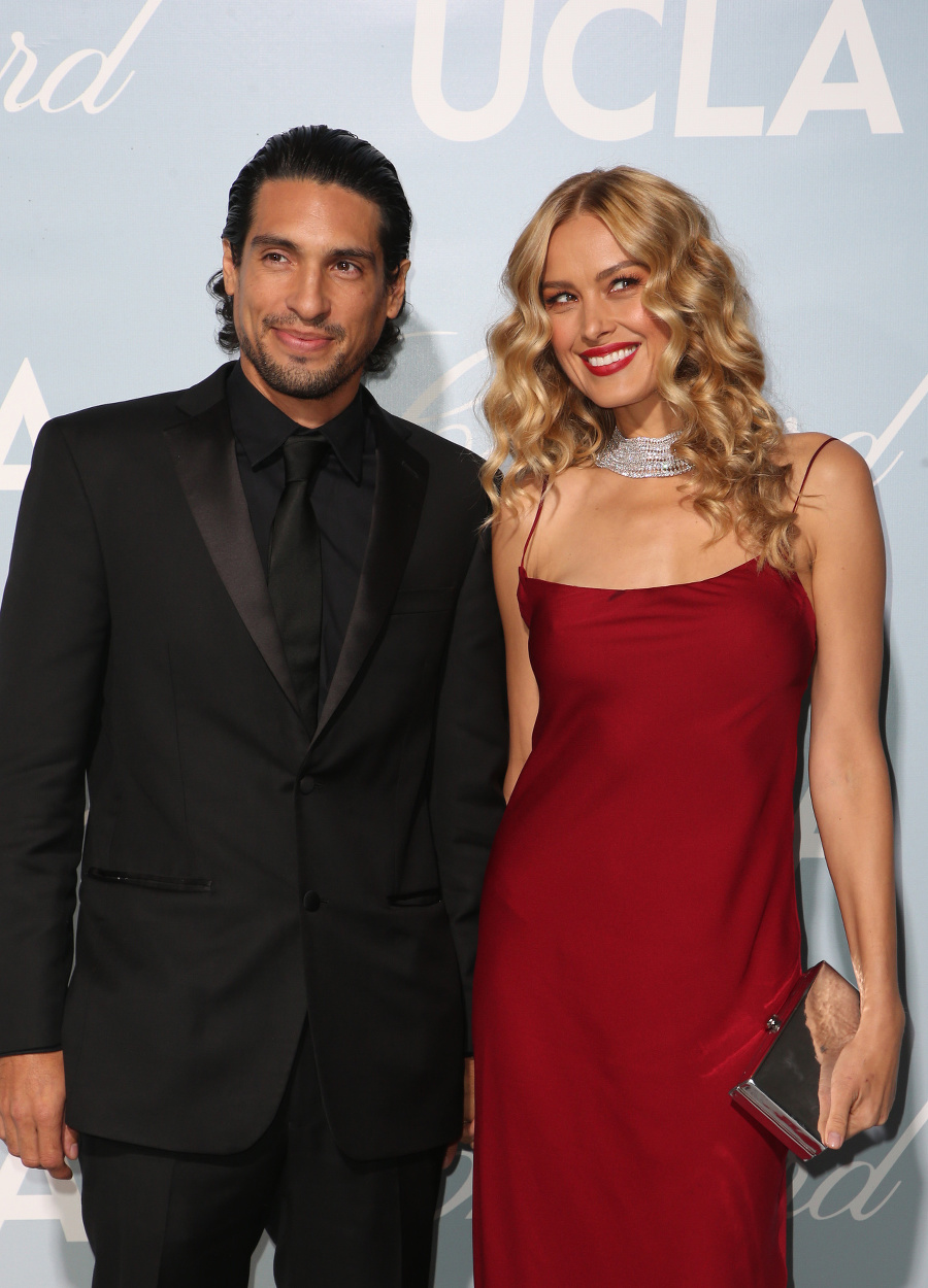 Modelka Petra Němcová a Benjamin Larretche
