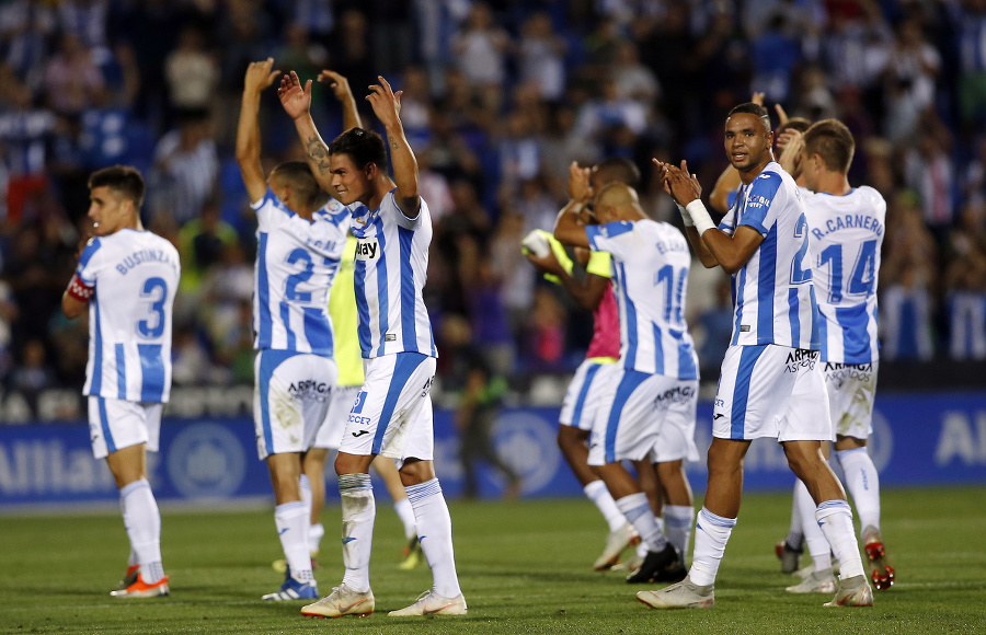 Futbalisti Leganés.