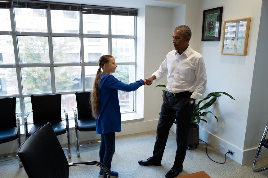 Barack Obama na stretnutí
