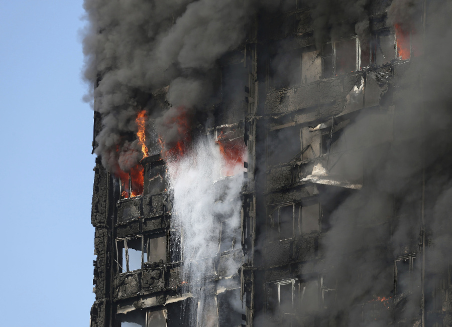 Požiar Grenfell Tower v