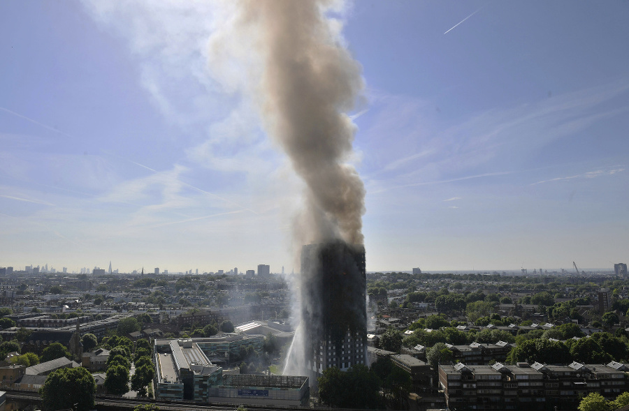 Pohľad na Grenfell Tower