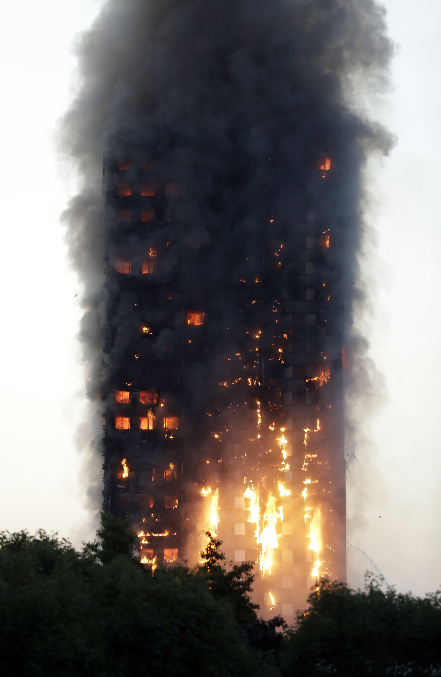 Požiar Grenfell Tower v