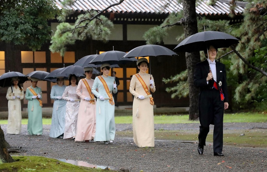 Japonská cisárska rodina na
