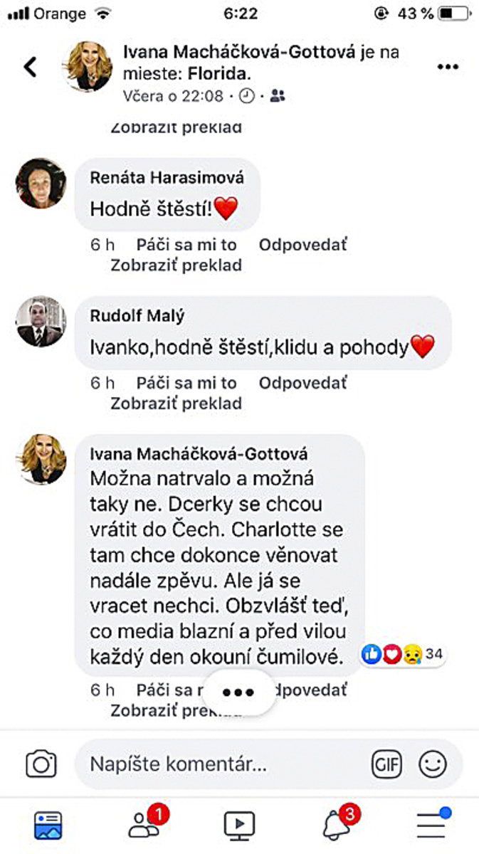 Klamstvá: Falošná Ivana tvrdí,